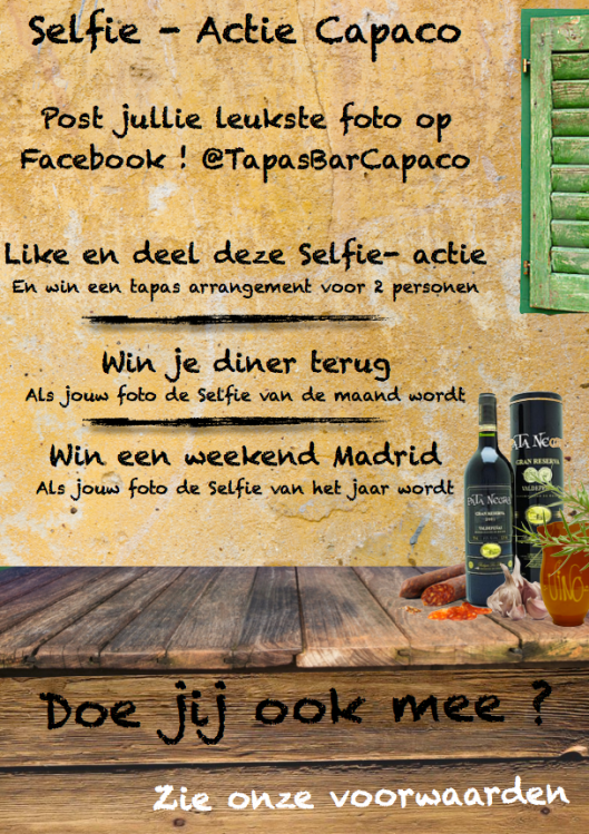 Selfie actie Capaco